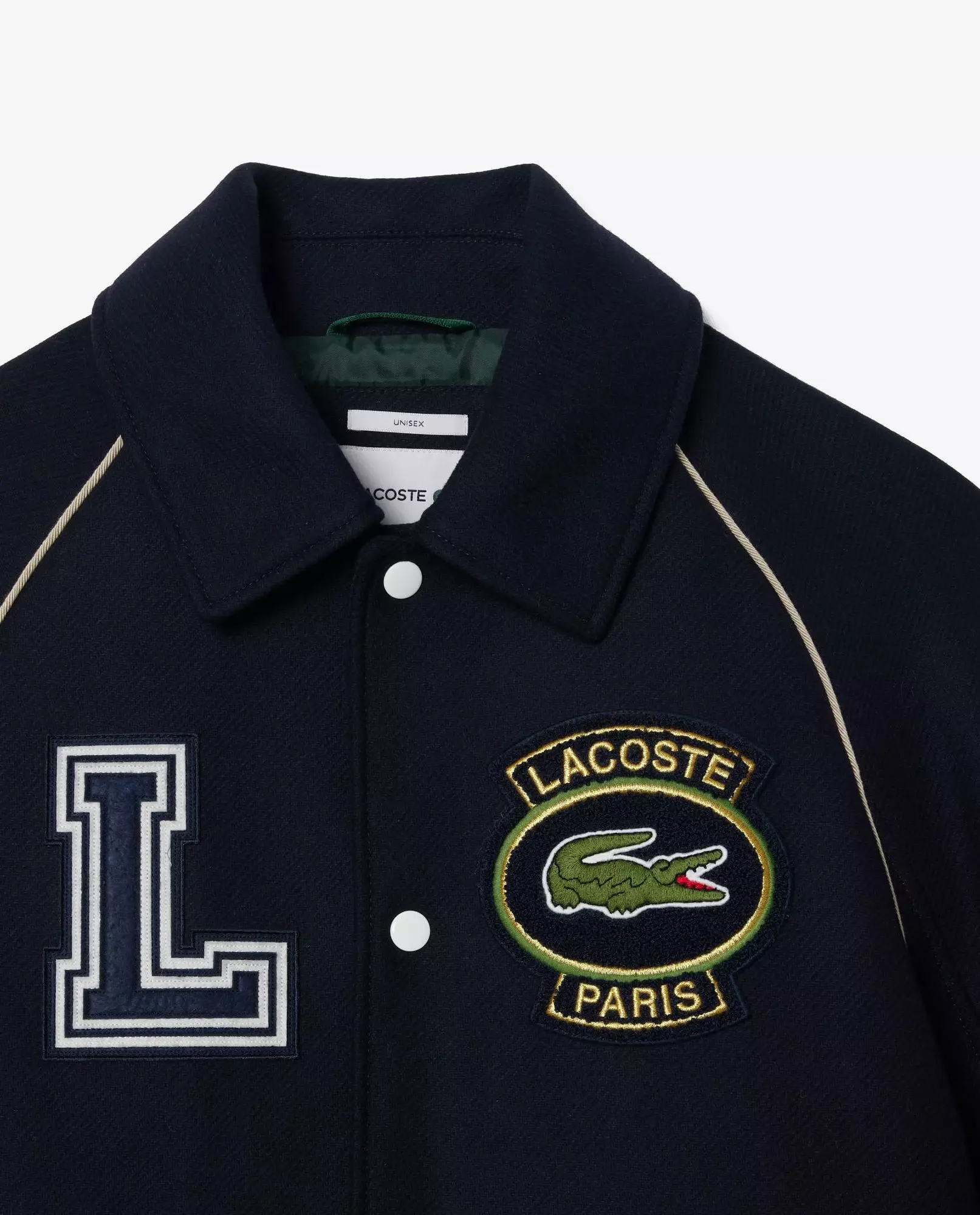 LACOSTE Вовняний піджак унісекс для коледжу