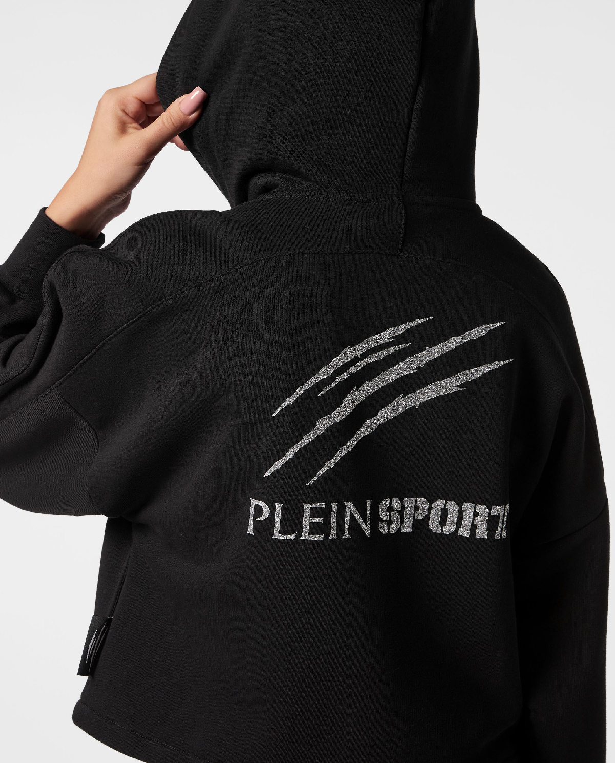 Толстовка PLEIN SPORT Black Scratch 