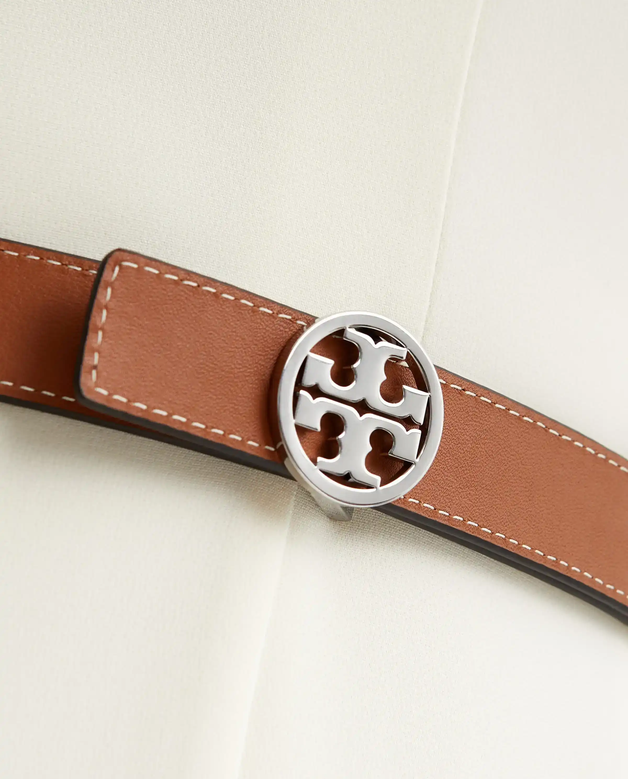 Двусторонний кожаный ремень TORY BURCH Miller 