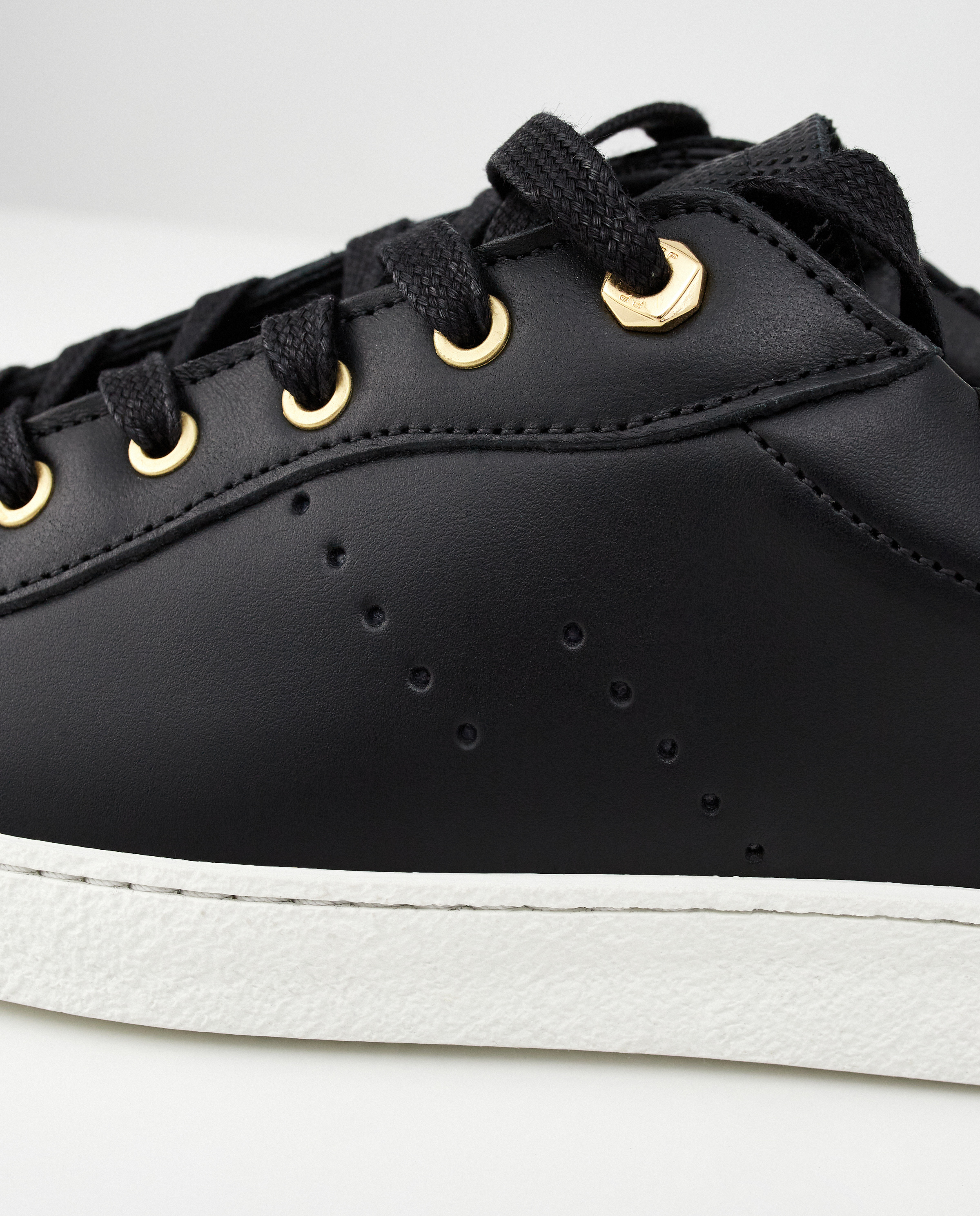 Filling Pieces Чорні шкіряні кросівки Frame Aten