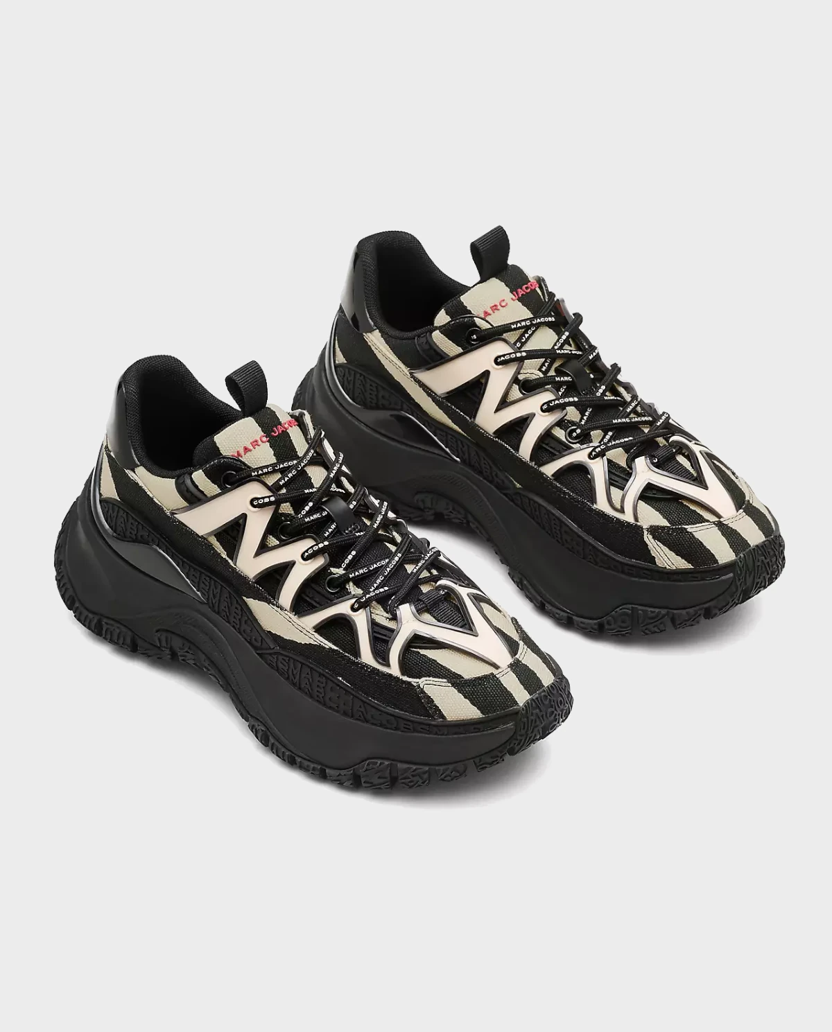 Кросівки MARC JACOBS Zebra Canvas Lazy Hiker