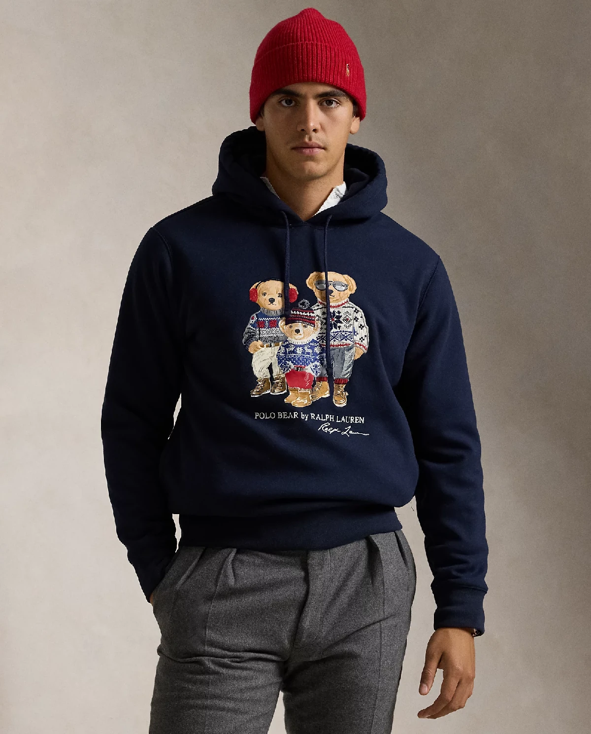 Толстовка RALPH LAUREN Polo Bear Family Fleece Hoodie 