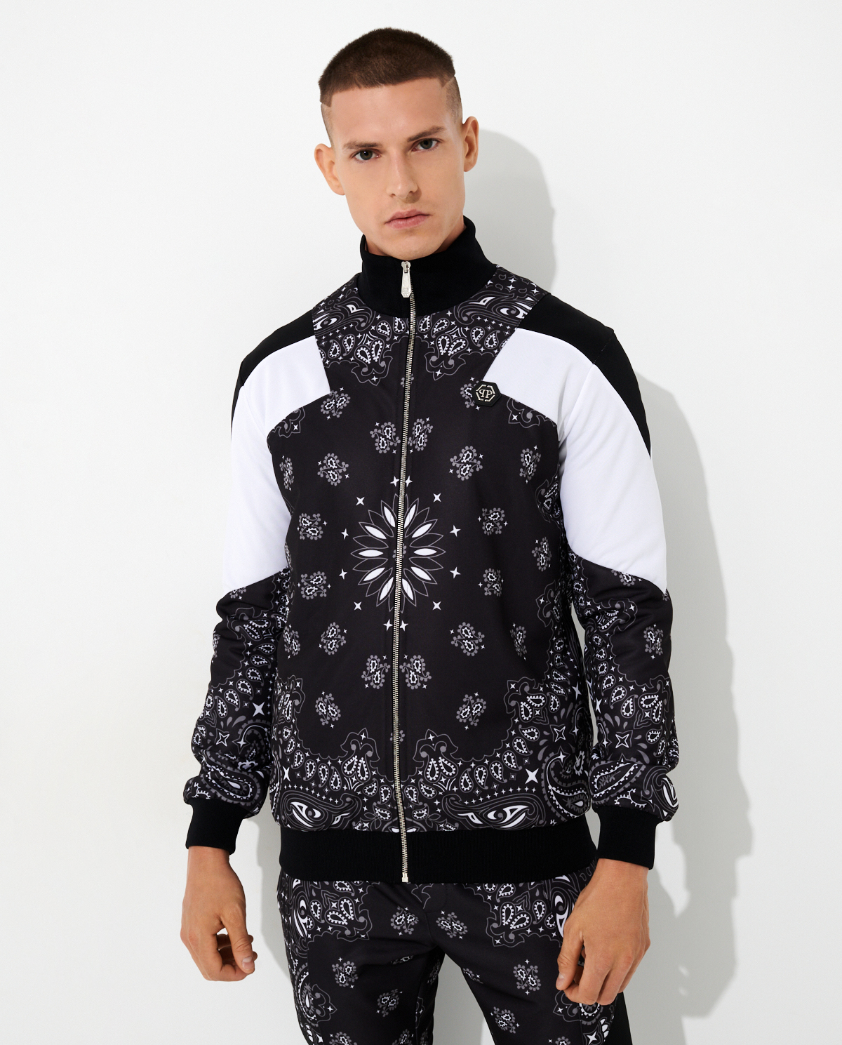 Комплект спортивного костюма PHILIPP PLEIN Black Paisley Foular