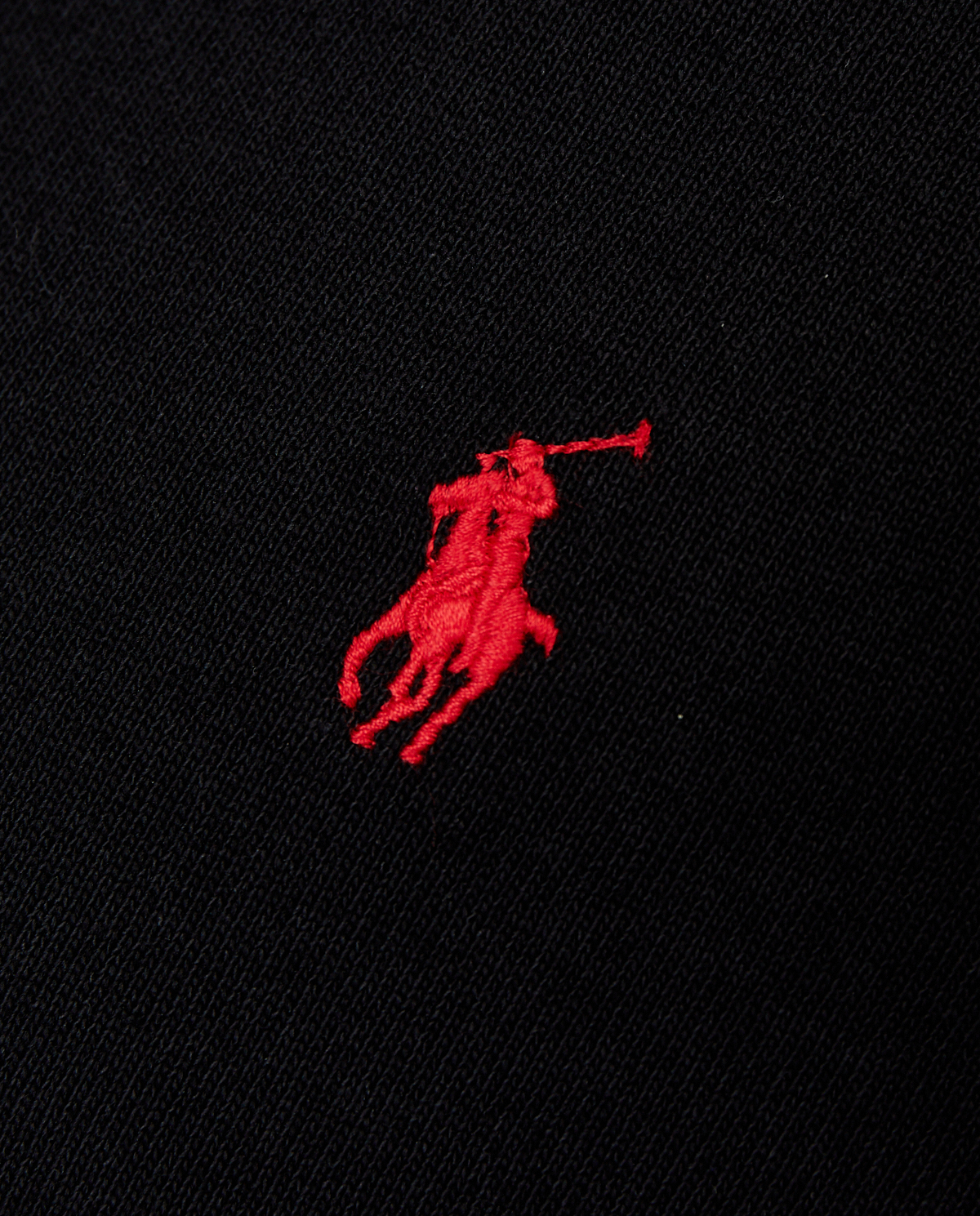 Чоловіча чорна футболка від Polo Ralph Lauren Regular Fit