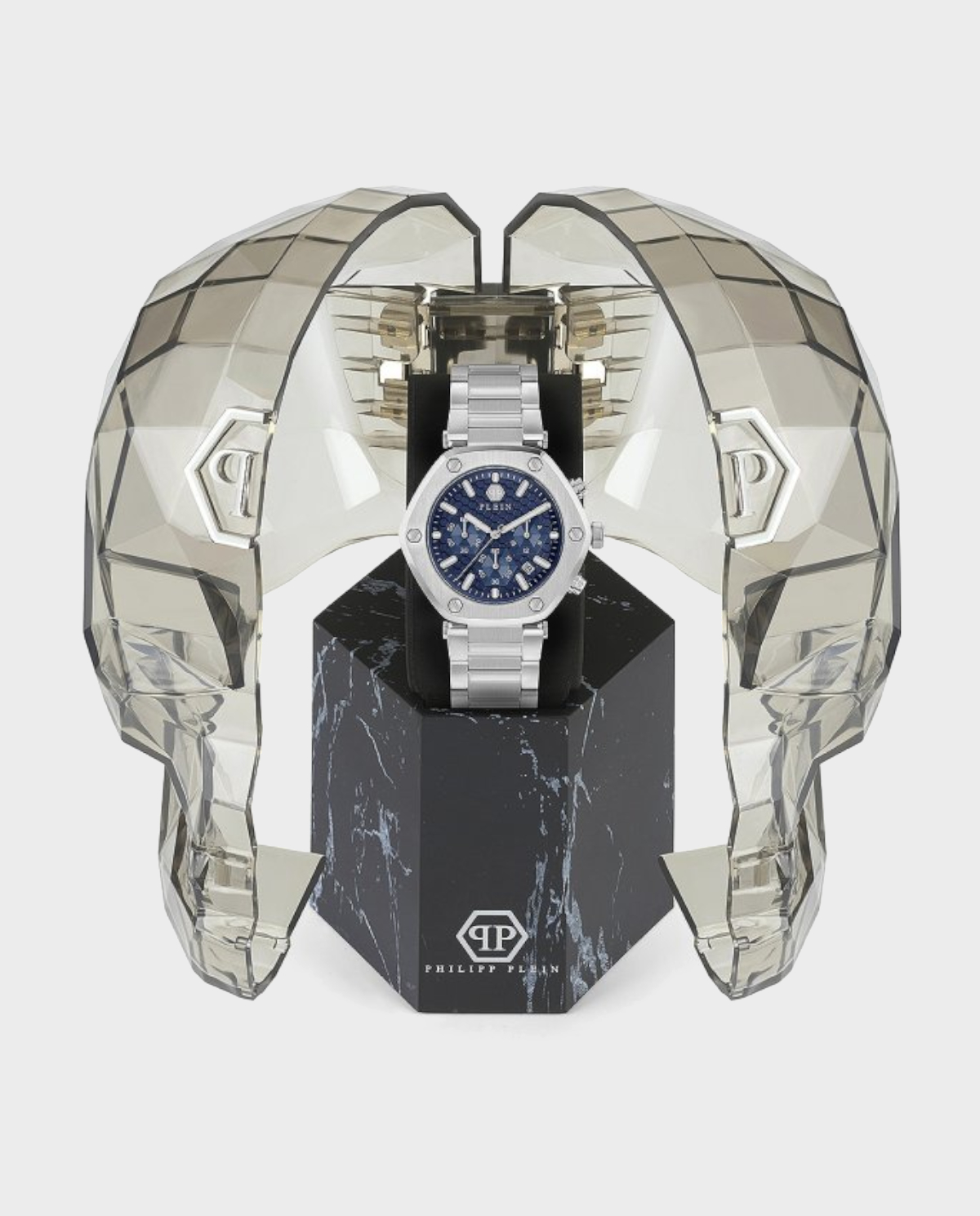 Часы PHILIPP PLEIN Silver Hexagon Chrono размер ONE SIZE