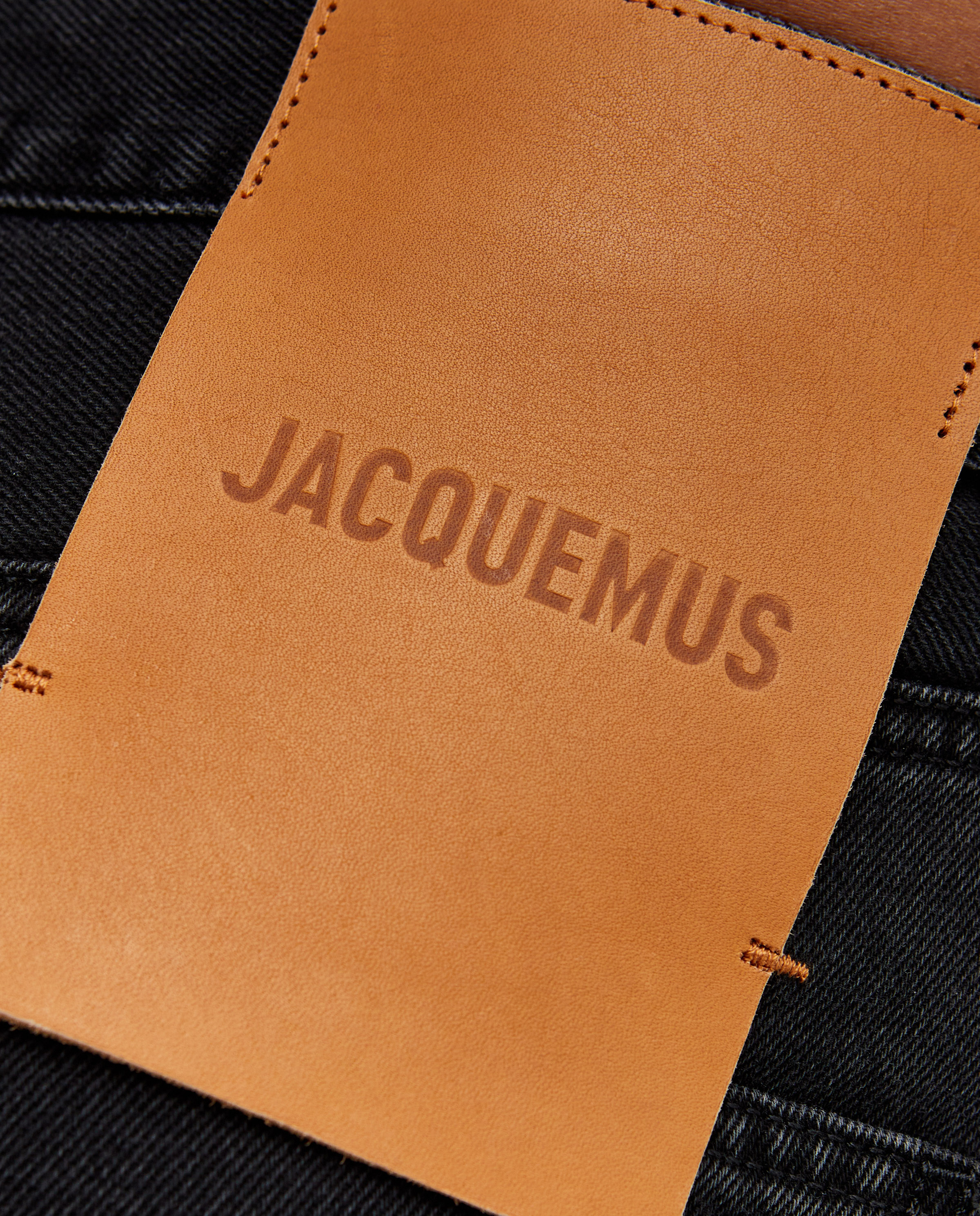 JACQUEMUS Чорні джинси Le De Nimes Droit