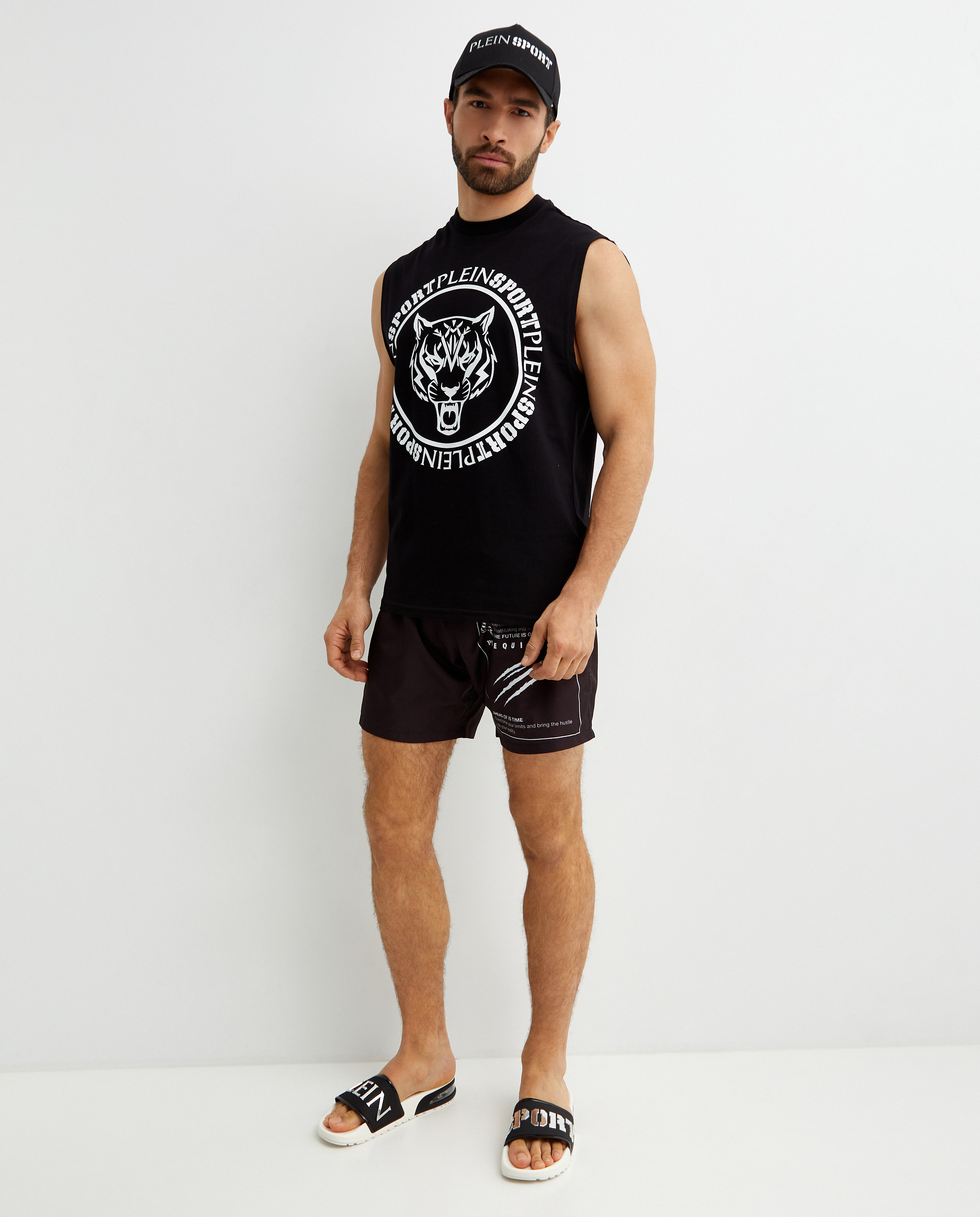 Плавки PLEIN SPORT Black Scratch