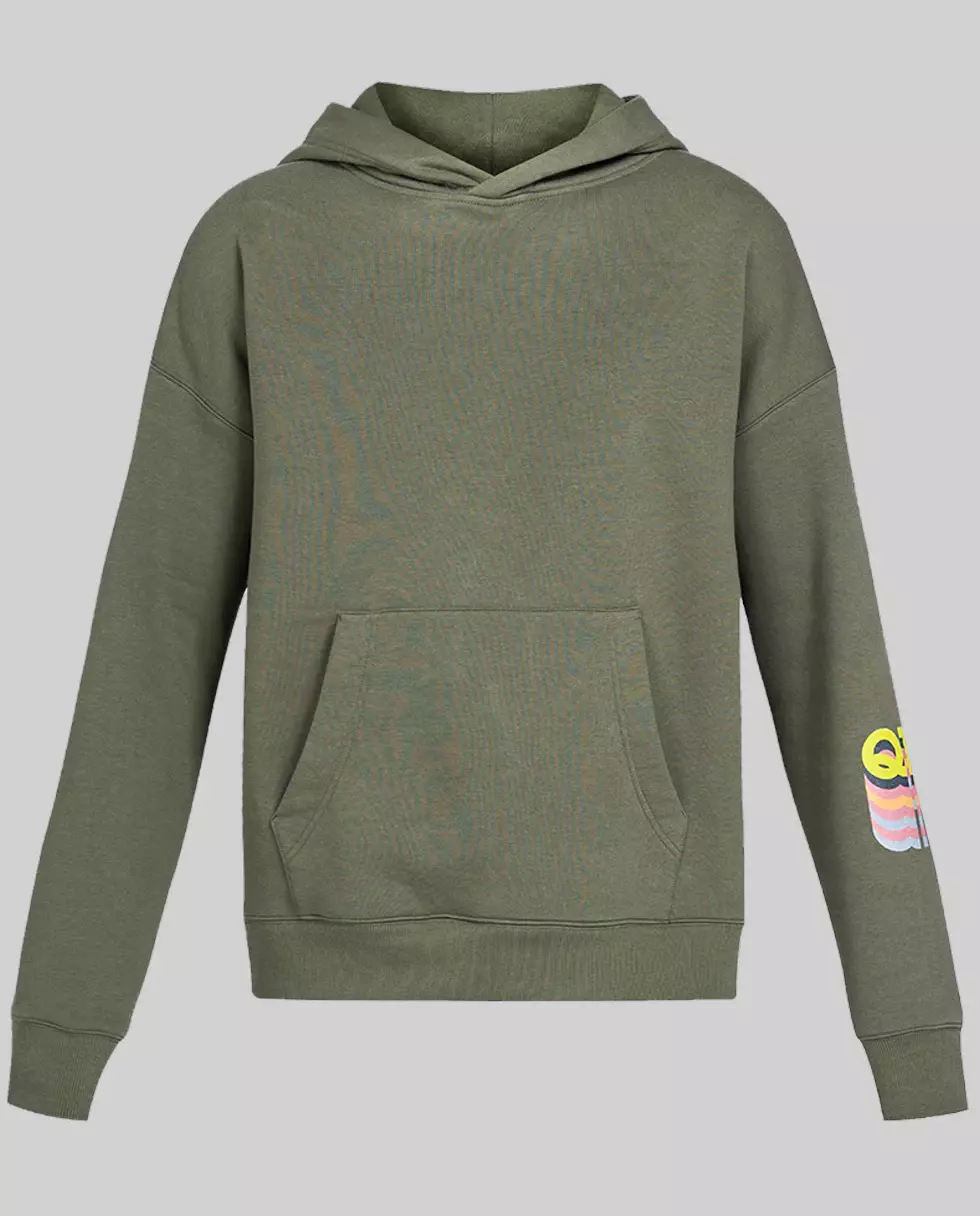 Толстовка ROBERT KUPISZ Green Revolution Soul Hoodie