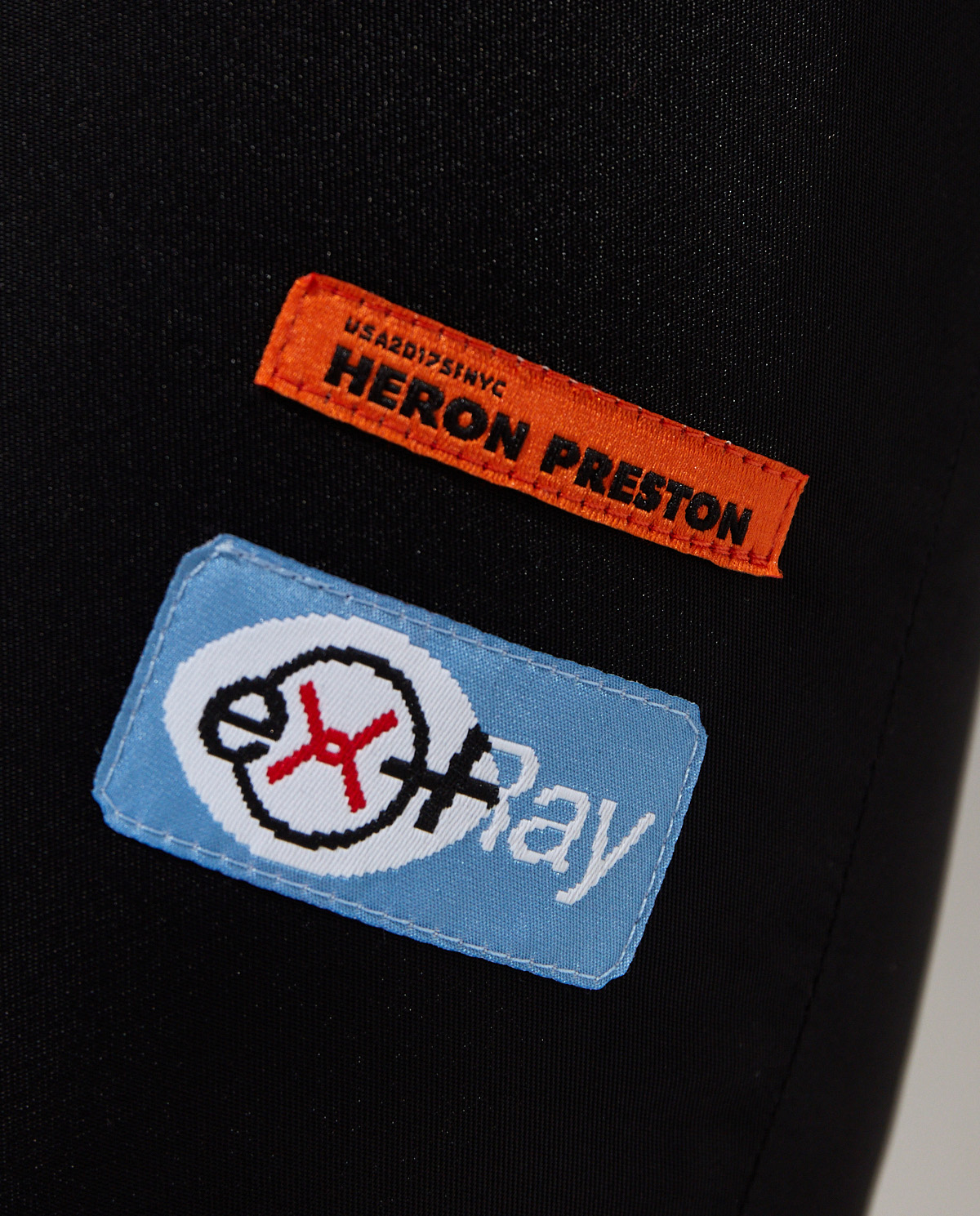 HERON PRESTON Чорна міні-сукня