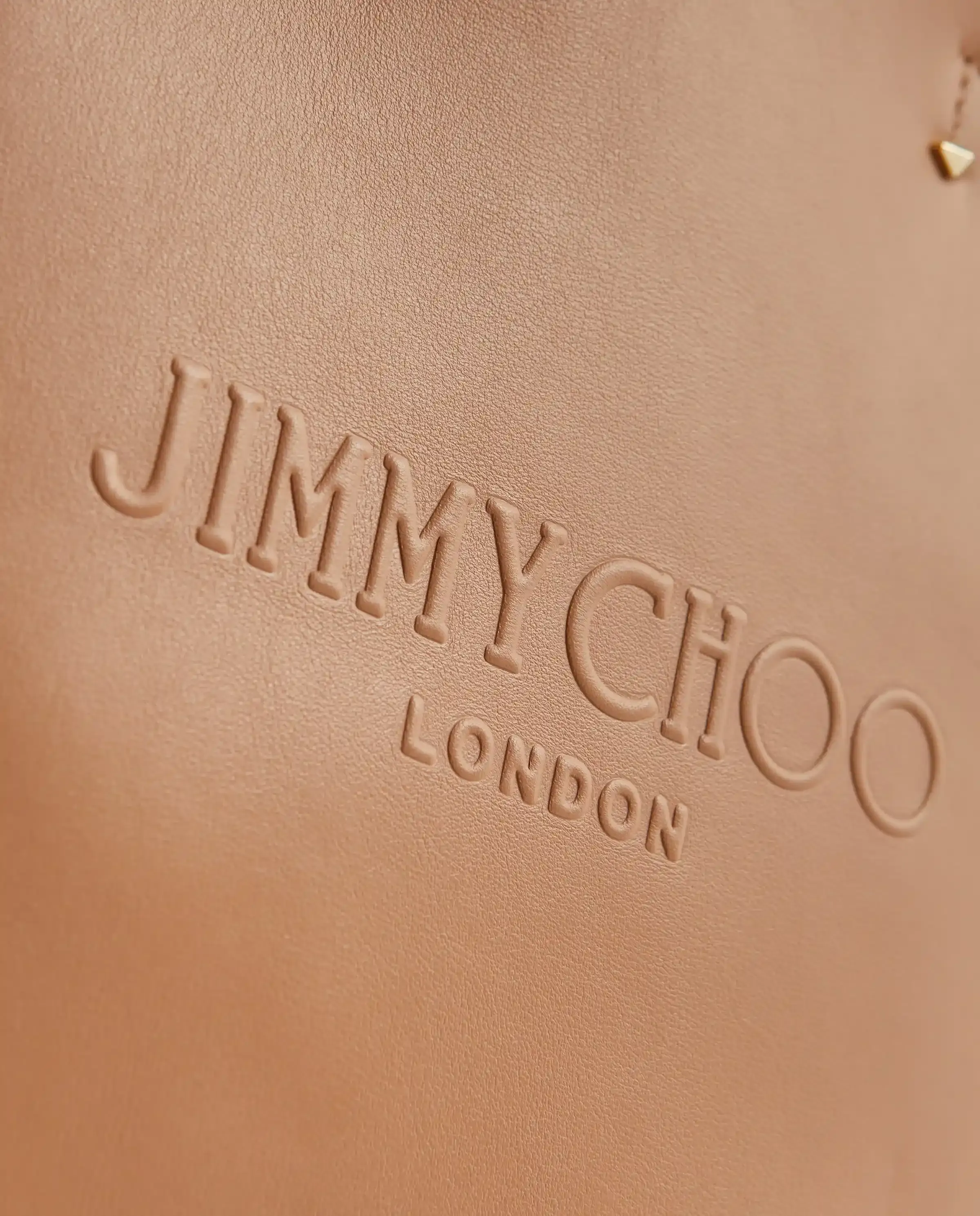 JIMMY CHOO Бежева сумка Lenny Medium