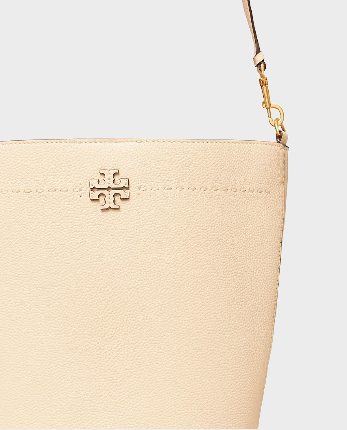 Сумка-відро TORY BURCH Cream McGraw Bucket Handbag