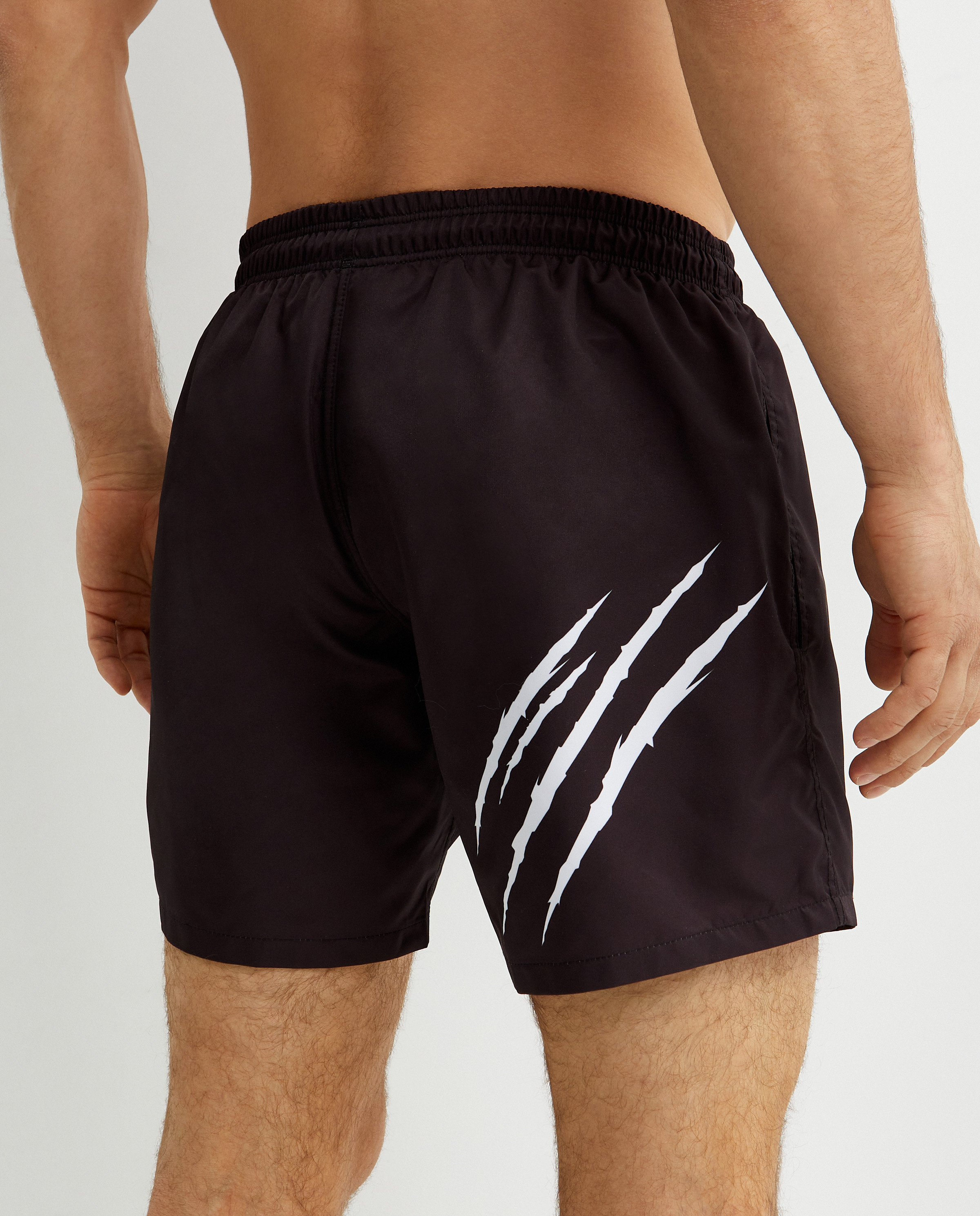 Плавки PLEIN SPORT Black Scratch