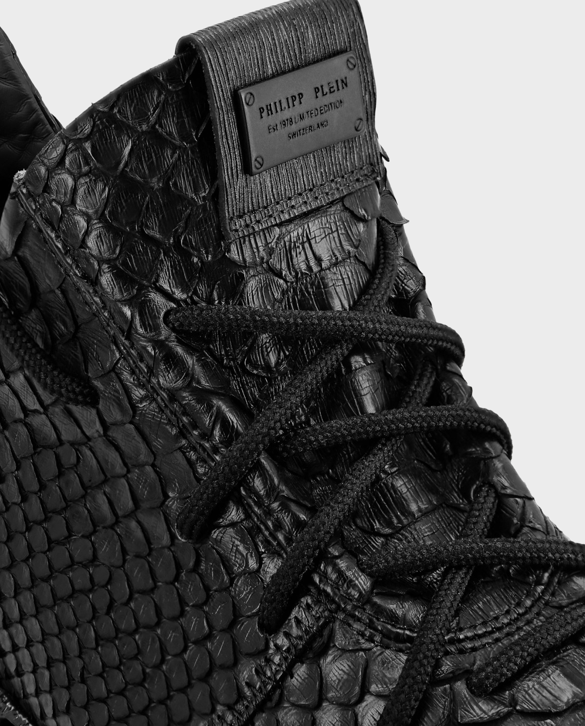 PHILIPP PLEIN Біло-помаранчеві кросівки Hi-Top Python