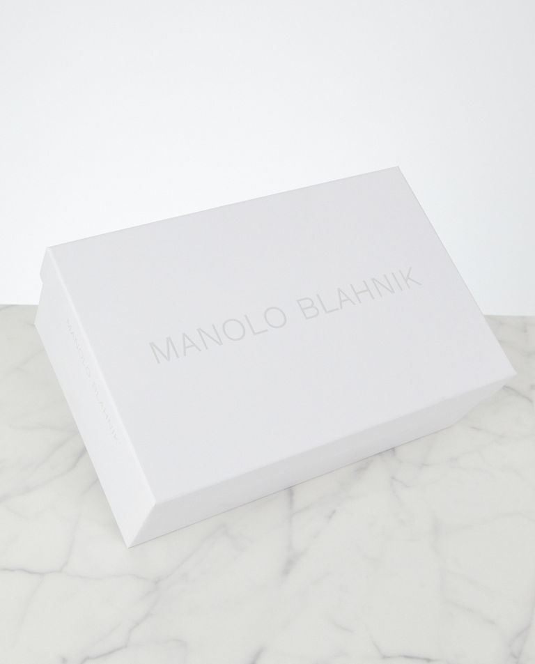 MANOLO BLAHNIK Черные шпильки BB Calf 10,5 см