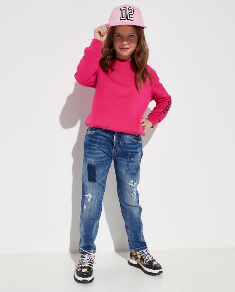 DSQUARED2 KIDS Рожева шапка з логотипом 2-6 років