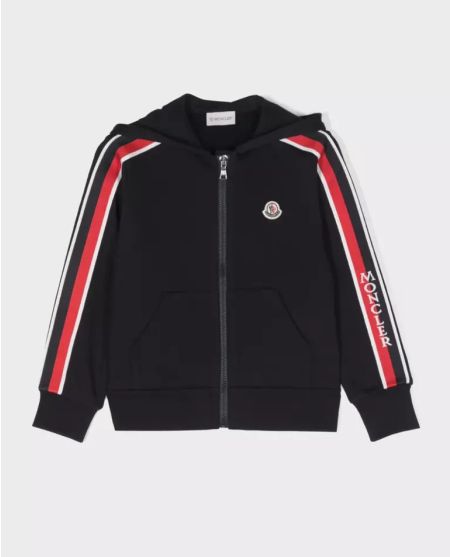 Толстовка з логотипом MONCLER KIDS 8-14 років