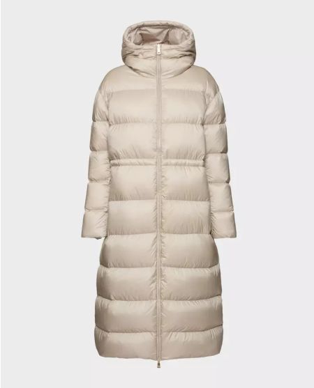 MONCLER Бежеве двостороннє пальто