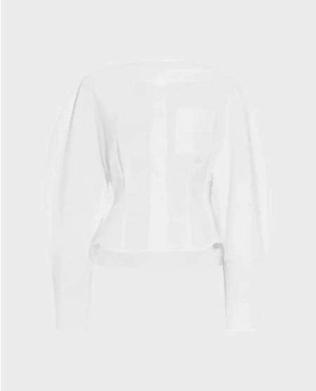 JACQUEMUS Біла сорочка La Chemise Barco