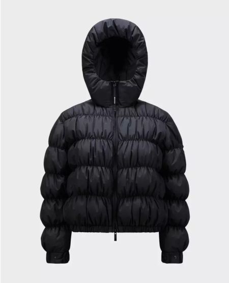 MONCLER Чорний піджак зі складками