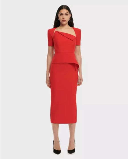 ROLAND MOURET She is Sundayсукня з асиметричним вирізом