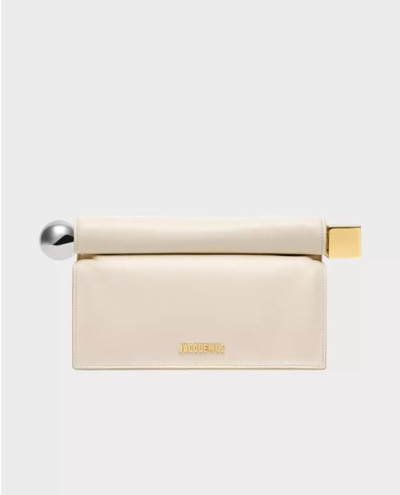 Сумка-клатч JACQUEMUS La Pochette Rond Carre