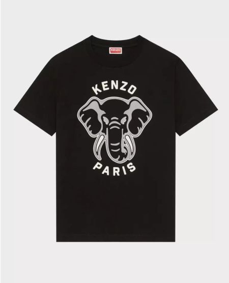 Чорна футболка KENZO Varsity Jungle