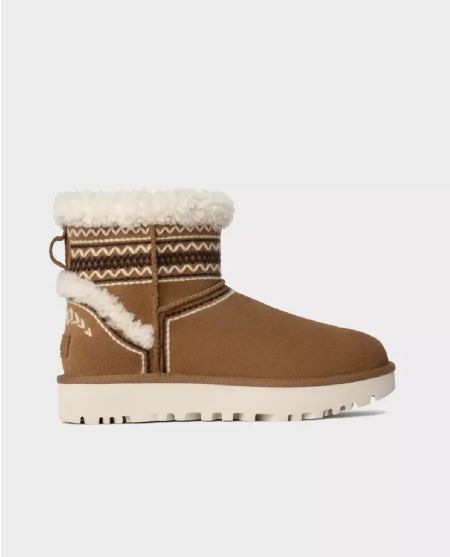 Коричневі чоботи UGG Classic Mini Atherson