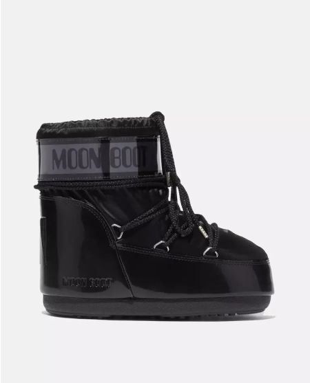 Снігові черевики MOON BOOT Black Icon Low Glance