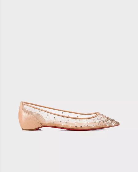 Балеринки CHRISTIAN LOUBOUTIN Follies Strass