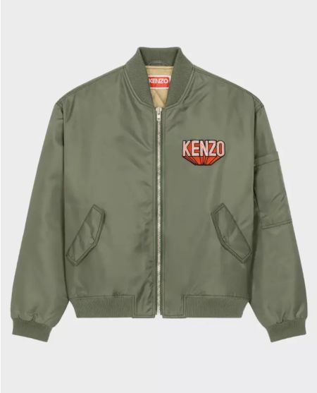 Куртка-бомбер з логотипом KENZO Olive