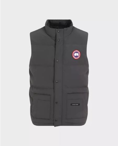 CANADA GOOSE Графітова безрукавка вільного крою