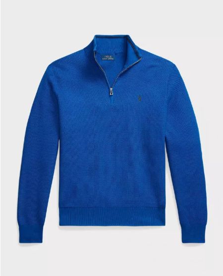 RALPH LAUREN Синій светр Regular Fit