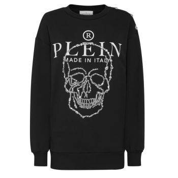 PHILIPP PLEIN Чорний модний світшот від Philipp Plein