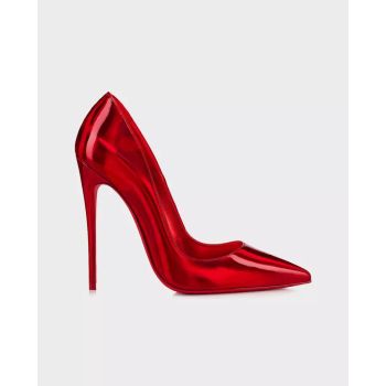 CHRISTIAN LOUBOUTIN Красные So Kate 12 см шпильки