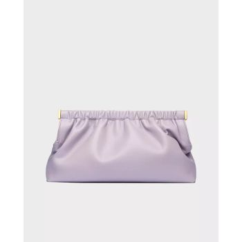 NANUSHKA Фиолетовый клатч The Bar Clutch 