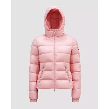 MONCLER Розовая пуховая куртка Gles  