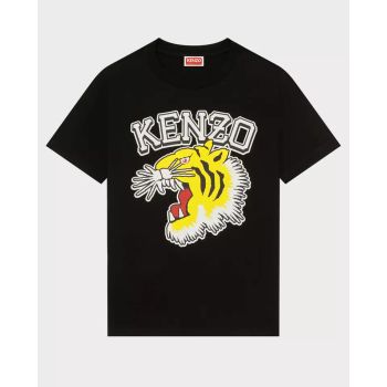 Футболка з принтом KENZO Black Varsity Jungle