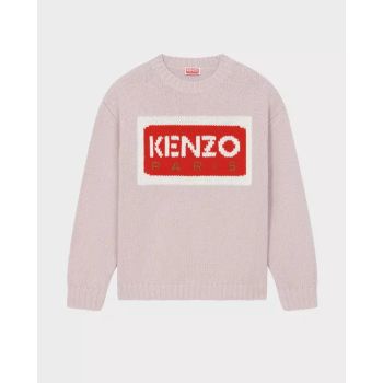 Розовый шерстяной джемпер KENZO 