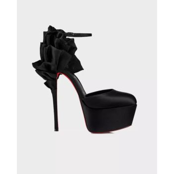 Черные шпильки Maria Frou Alta из лимитированной коллекции Flamencaba от CHRISTIAN LOUBOUTIN