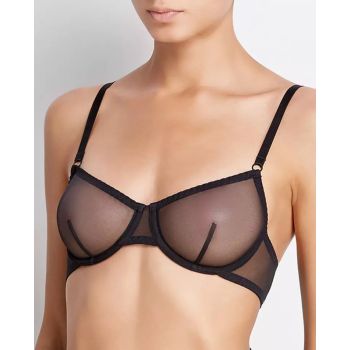 Бюстгальтер из сетки ZHILYOVA LINGERIE Black Ocean