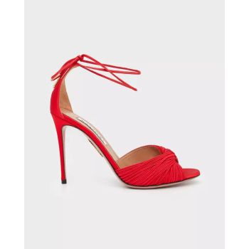 Босоніжки на шпильці 10,5 см AQUAZZURA Red Bellini Beauty