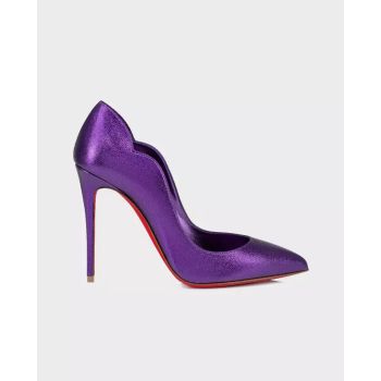 Шпильки CHRISTIAN LOUBOUTIN Metallic purple Hot Chick Metallic purple Hot Chick