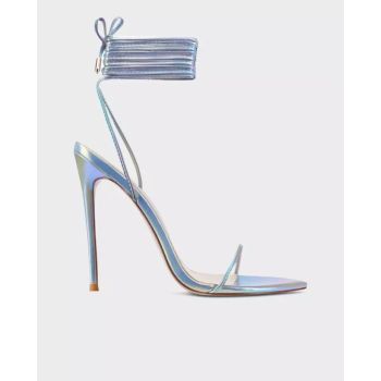 Сандалі на шпильці FEMME LOS ANGELES Iridescent Luce Minimale Plata