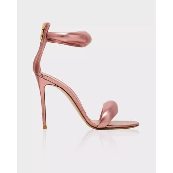 Босоніжки на шпильці GIANVITO ROSSI Pink Bijoux