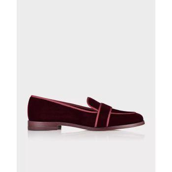 Мокасини AQUAZZURA Burgundy Martin