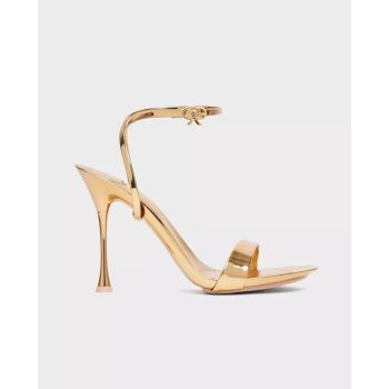 Босоніжки на шпильці GIANVITO ROSSI Gold Spice Ribbon