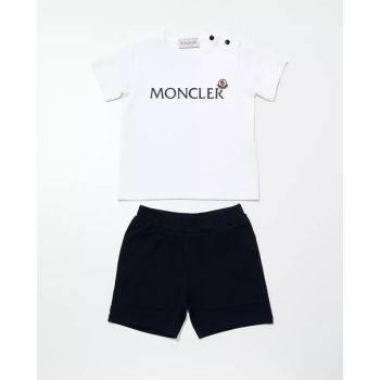 MONCLER KIDS Бавовняна футболка та шорти (комплект)