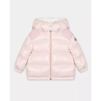 Пуховик MONCLER KIDS Рожева Валя 0-3 роки