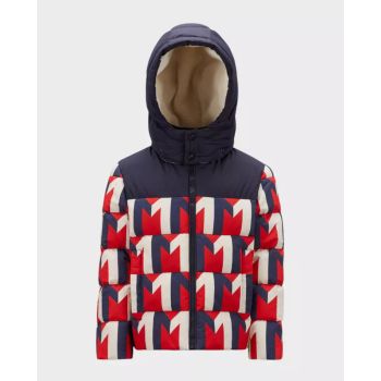 Пуховик MONCLER KIDS Evano з логотипом 6-12 років