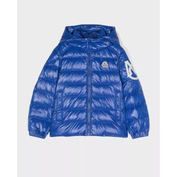 Синій пуховик MONCLER KIDS Saulx 4-14 років